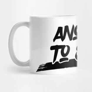 Annointed to Shine (Black) Mug